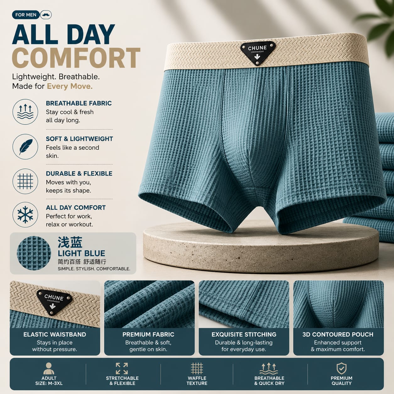 CHUNE PREMIUM BOXER (PASTE)